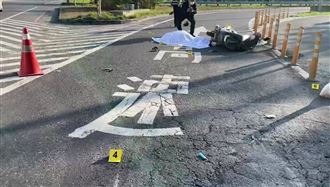 惡！大車鬼切上國道　輾斃騎士還肇逃