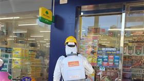 清水區全聯鰲峰店完成消毒（圖／翻攝自台中市政府官網）