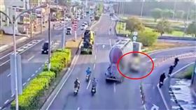 台南,槽車,麻豆交流道,死亡車禍,騎士,內輪差