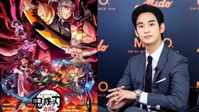 《鬼滅之刃》電影版竈門炭治郎耳環爭議再起。（圖／翻攝自Naver電影、木棉花）