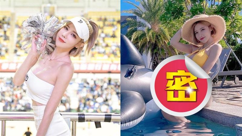 啦啦隊女神腿夾鯨魚！單邊豪乳洩春光