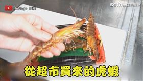 ▼▲一位日本YouTuber從超市買活蝦回家養。（圖／Noringo 授權）