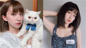 黑男混血女友Lucy（圖／翻攝自@lucylu_8619 IG）