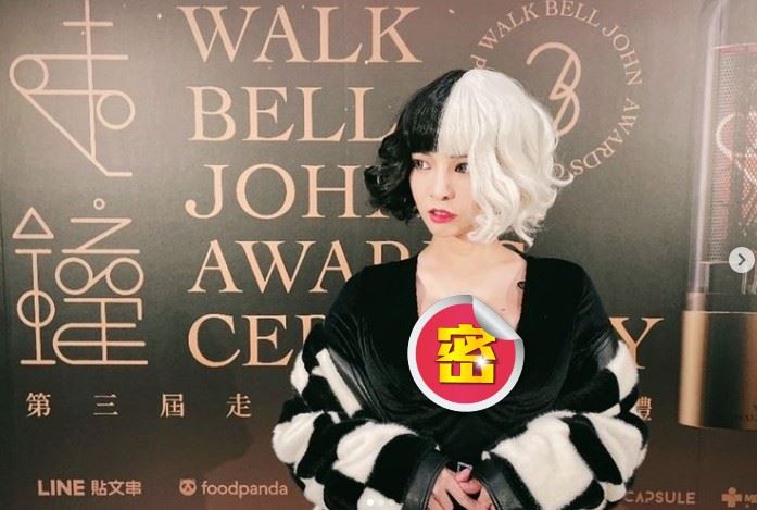 郭鬼鬼上個月才在走鐘獎化身「爆乳版庫伊拉」讓人為之驚艷。(圖/翻攝自郭鬼鬼IG)