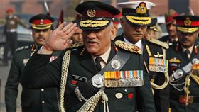 印度參謀總長拉瓦特（Bipin Rawat）（圖／美聯社／達志影像）
