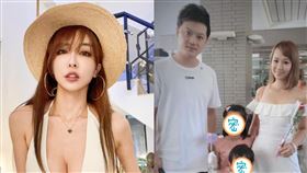 雪碧 郭柏均 林咚咚。（圖／翻攝自雪碧IG、林咚咚臉書）