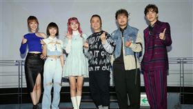 木曜四超玩主持群邰智源、KID、謝坤達、溫妮、泱泱和阿部瑪利亞、LULU/記者楊澍攝影