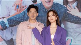 宥勝、周曉涵。（TVBS提供