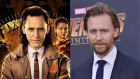 洛基、湯姆希德斯頓。（圖／美聯社／達志影像、翻攝自洛基IG）