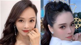 伊能靜8日在抖音上傳一段影片，被發現白頭髮。