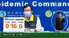 ▲1209 CDC記者會，莊人祥（圖／翻攝自指揮中心YT）