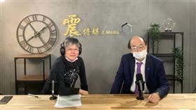 黃光芹訪柯建銘(圖／《新聞不芹菜》提供）
