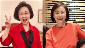 林青霞/瓊瑤。翻攝臉書