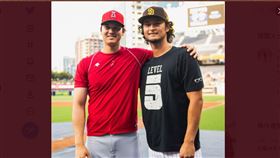 達比修有分享當年傳給大谷翔平的訊息。（圖／翻攝自達比修有推特）