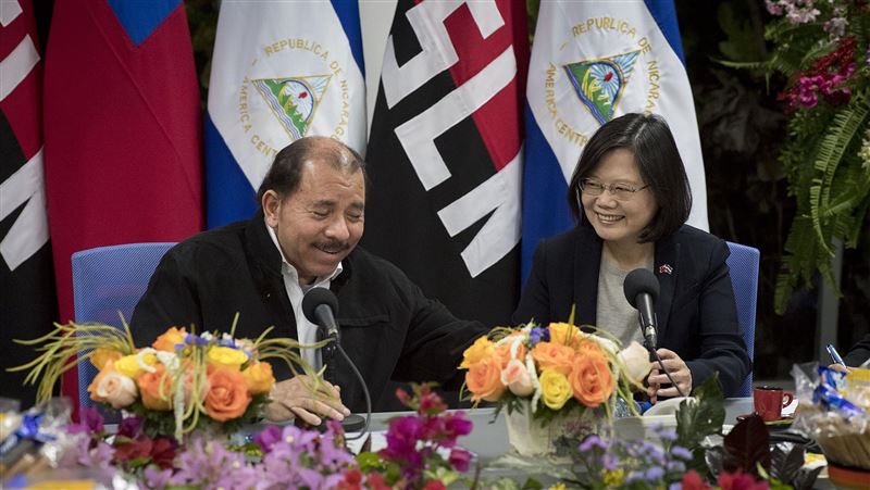 尼加拉瓜與台灣斷交　政院：中國因素