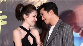 邱澤、許瑋甯出席「當男人戀愛時」電影首映會。（記者邱榮吉/攝影）