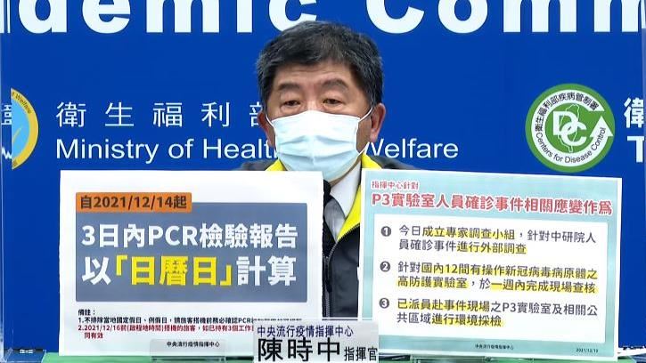 國內12間P3有新冠　指揮中心要查