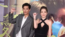 邱澤、許瑋甯出席「當男人戀愛時」電影首映會。（記者邱榮吉/攝影）