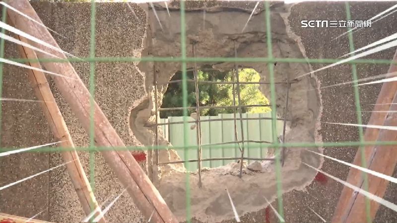 拆顏家違建鑽6洞　拆除界：方便修補