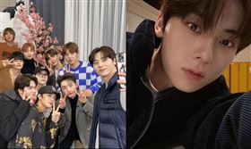 Wanna One，黃旼炫。(圖／尹智聖，黃旼炫IG)