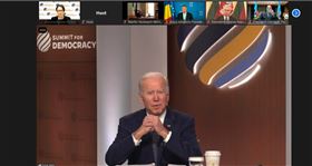 民主峰會（圖取自推特@TECRO_USA）