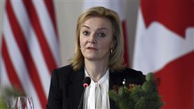 英國外相特拉斯（Liz Truss）（圖／美聯社／達志影像）