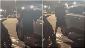 車子,輪胎,撒尿,報警,違停,輪胎,尿尿,
臉書社團「爆廢公社公開版」