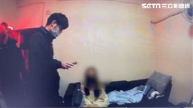 台北市越南籍李女上午打完疫苗，下午就接客性交易。（圖／翻攝畫面）