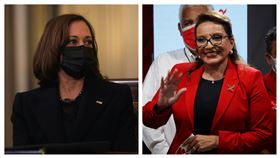 賀錦麗電賀宏都拉斯首位女總統　傳美擬大增經援，圖／路透社／達志影像