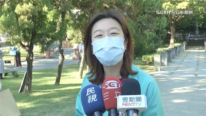 南投後援會被亂酸　林靜儀無奈笑了