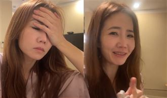 謝忻哭求台中人找鞋　8小時後找到了