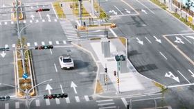 國研院在台南沙崙智慧綠能科學城建置國內首座融入亞太區複雜交通環境的封閉式測試場域。（圖／國研院）