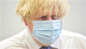 英國首相強生（圖／路透社／達志影像）