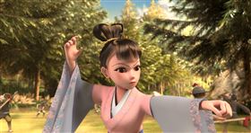 《諸葛四郎─英雄的英雄》吳姍儒配音的是聰明且英勇的玉兒公主。（圖／牽猴子提供）