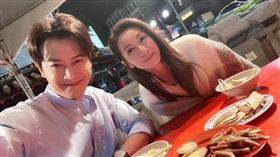 ▲張勛傑與林韋君因合作《神將少女八家將》爆出交往傳言，社群網站上也有不少兩人的合影。（圖／翻攝自張勛傑臉書）