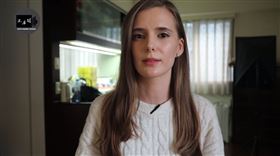 俄羅斯進逼！烏克蘭正妹發聲（圖／翻攝自Stopkiddinstudio YouTube）