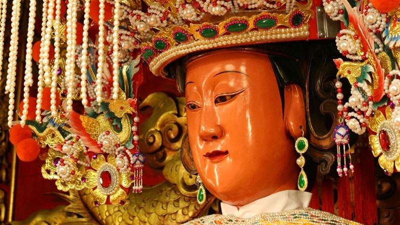 大甲媽首次東巡花蓮　合體港天宮遶境