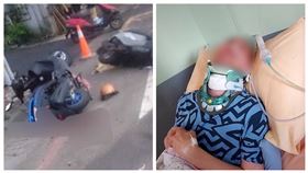 ▲天價,賠償,新竹。馮男未遵守兩段式左轉規定，造成薛男被撞成植物人。（圖／家屬提供）