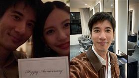 王力宏、李靚蕾(圖/翻攝自臉書)