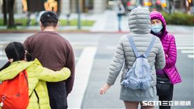 冷氣團(記者陳弋攝影)