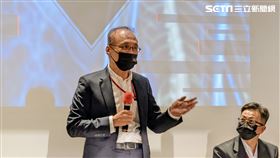 台灣東洋（4105）今（15）日舉行法說會，由董事長林全、財務長張國江主持。（圖／記者戴玉翔攝影）