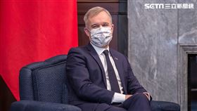 蔡英文接見「法國國民議會友台小組主席戴扈傑訪團」。（圖／總統府提供）