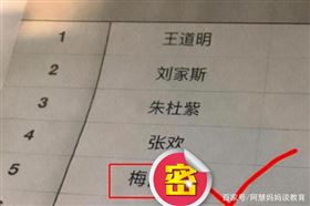 姓梅好尷尬　師憂：他以後怎交女朋友（圖／翻攝微博）