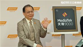 聯發科執行長蔡力行、總經理陳冠州（圖／記者戴玉翔攝影）