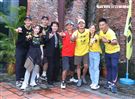 吳宗憲 KID、坤達、小刀、威廉、何美、紀卜心邀請台北市是黃珊珊副市長參加出席「綜藝玩很大」全新企劃。（記者邱榮吉/攝影）