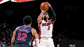 ▲熱火全場18顆三分球射翻76人。（圖／翻攝自熱火推特）