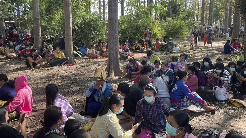 緬甸軍與少數民族衝突　村民逃往泰國