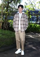 「屋簷下」陳玹宇三立新聞網專訪。（記者邱榮吉/攝影）