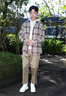 「屋簷下」陳玹宇三立新聞網專訪。（記者邱榮吉/攝影）
