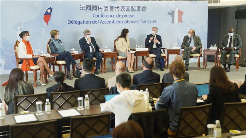 挺台！法國議員：大家都應該是台灣人